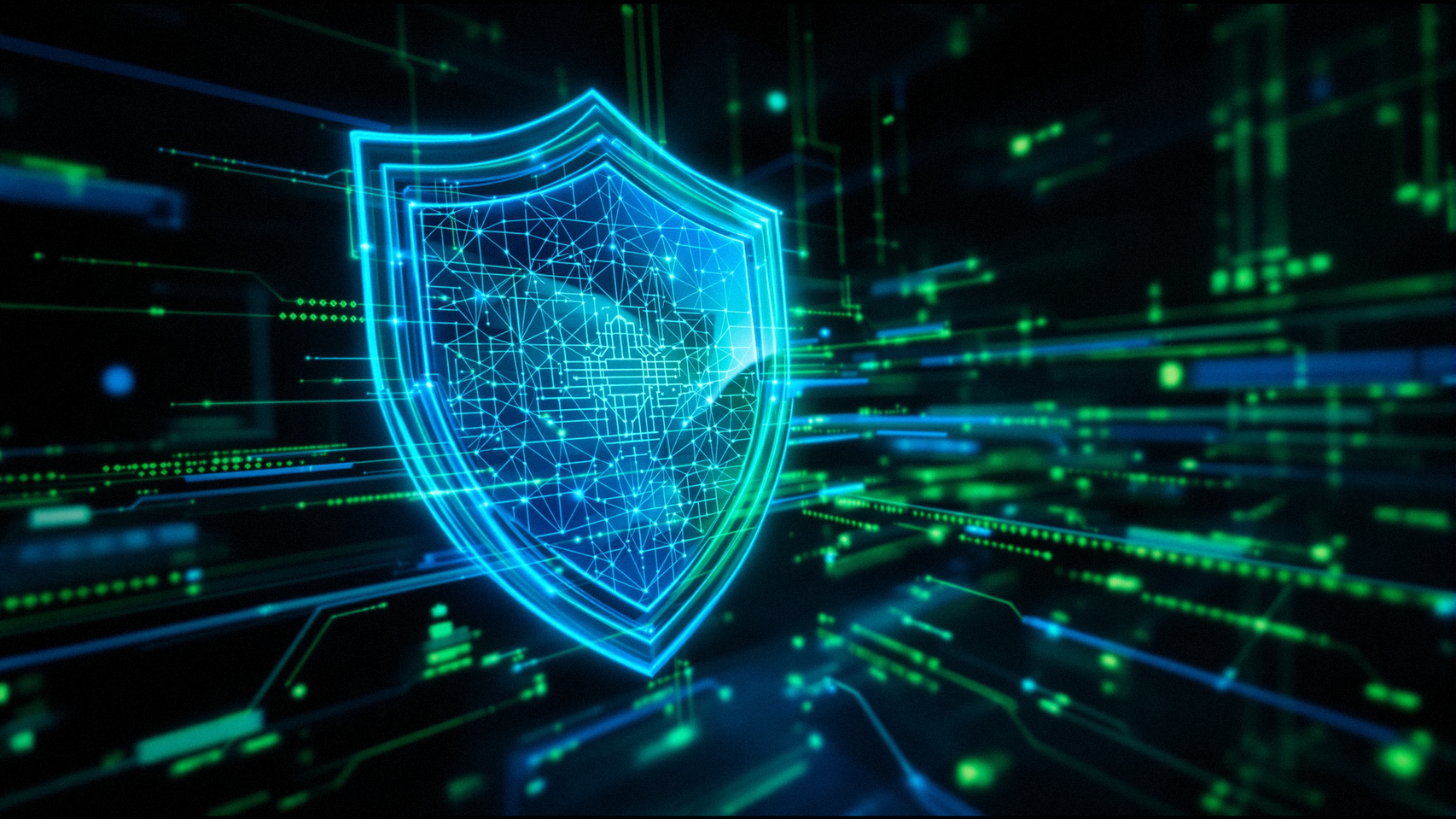 Multi-layered security shield protecting digital assets